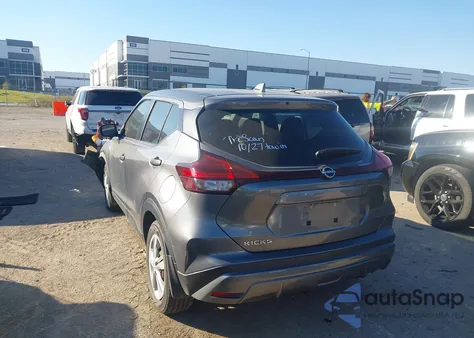2022 Nissan Kicks S Xtronic Cvt z USA, uszkodzony, nr VIN 3N1CP5BV8NL525917